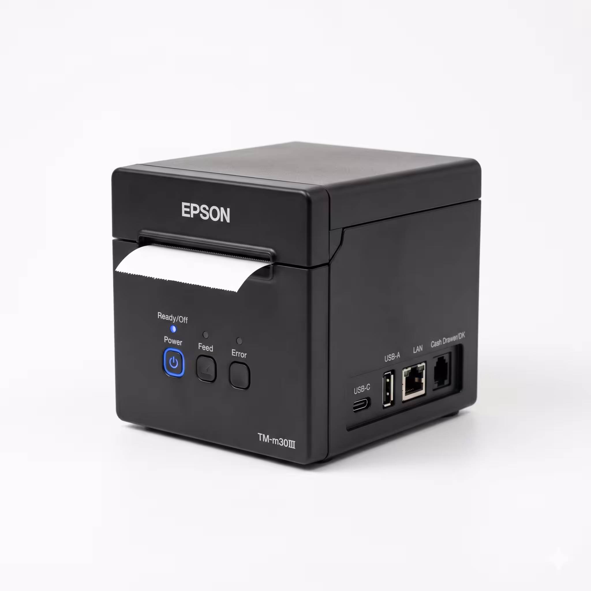IMPRESORA TERMIKA EPSON TM-M30III | CONECTIVIDAD WI-FI y BLUETOOTH | INTERFAZ ETHERNET, USB-A, USB-B y USB-C