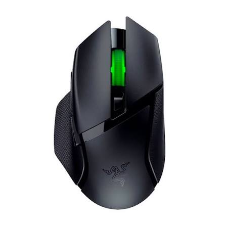 MOUSE RAZER BASILISK V3 X 18K DPI MULTI-DISPOSITIVO 535H WIRELESS / BT SWITCH MECHANICAL CHROMA BLACK (RZ01-04870100-R3U1)