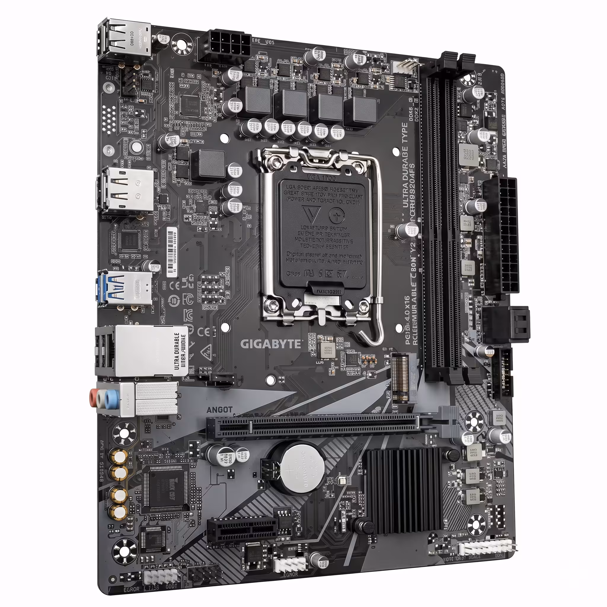 PLACA MADRE GIGABYTE H610M K V2 DDR5 INTEL 12, 13 y 14 Gen, PCIE 4.0, USB 3.2, SUPPORT 64GB, LGA 1700