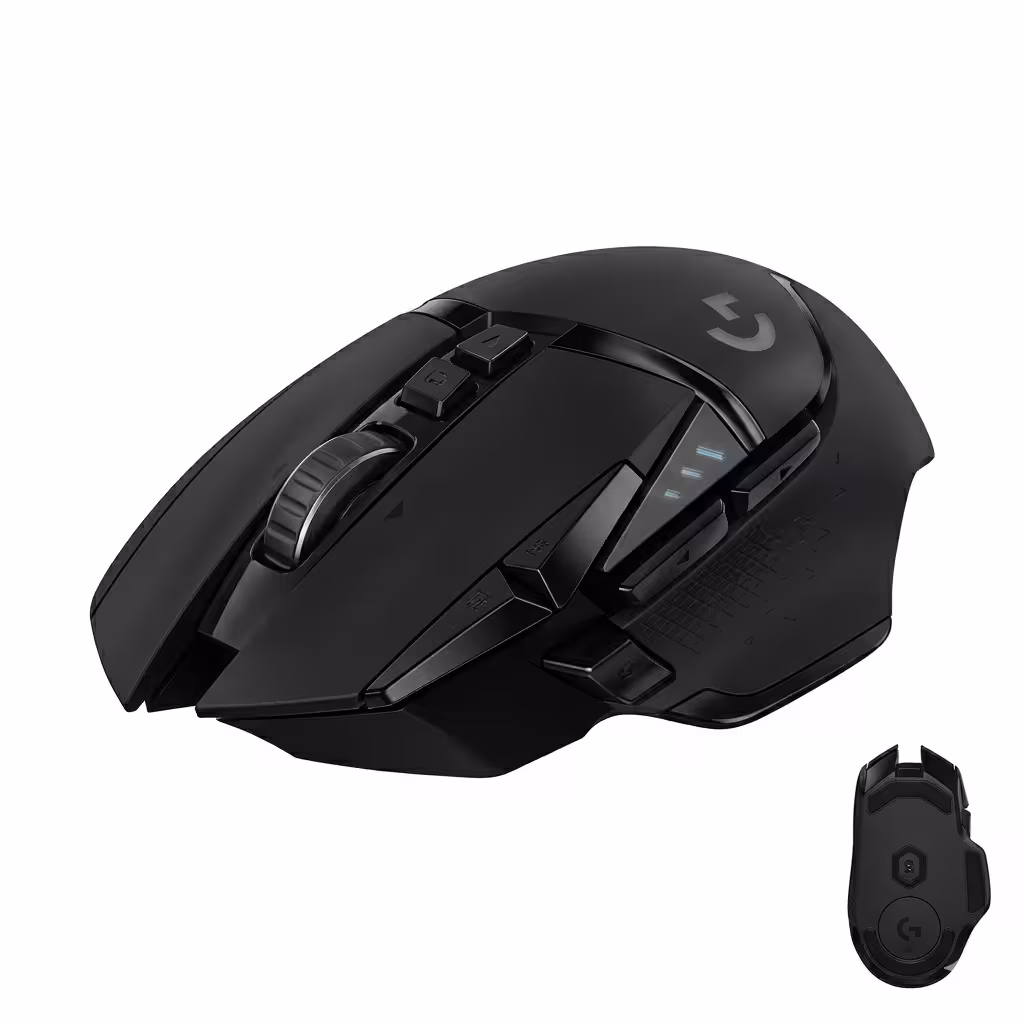 MOUSE LOGITECH G G502 INALAMBRICO LIGHTSPEED HERO 25K NEGRO (910-005566)