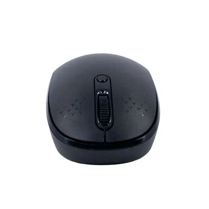 MOUSE INALÁMBRICO TEROS TE-1237S, BT 5.0, 2.4GHZ, USB, COLOR NEGRO